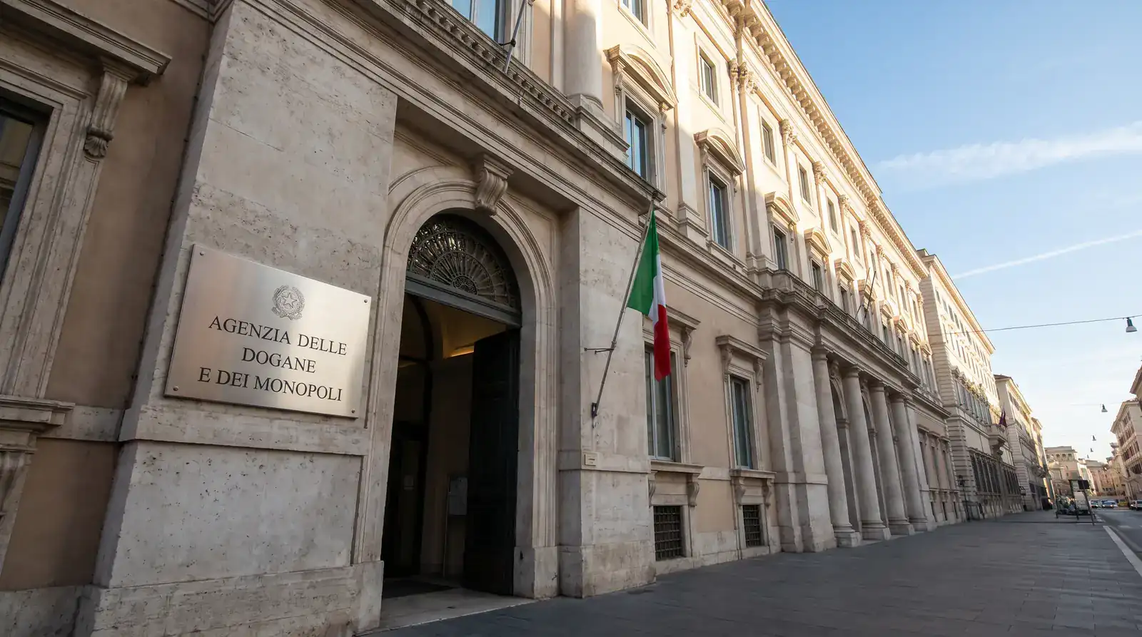Sede istituzionale dell'Agenzia delle Dogane e dei Monopoli, autorità che rilascia le concessioni di gioco in Italia