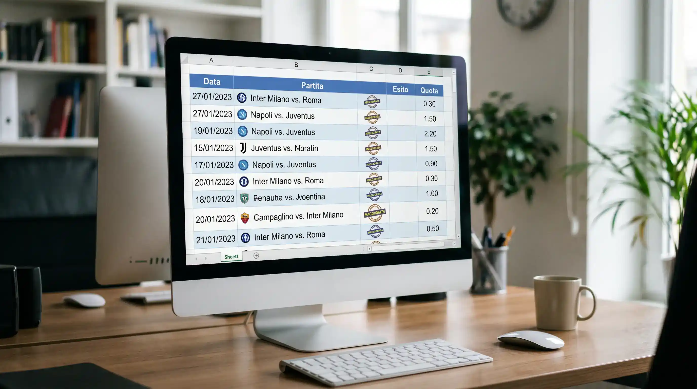 Lista settimanale delle quote maggiorate proposte dai principali bookmaker italiani